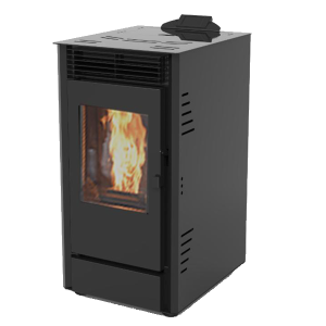 Paisen PS-P8 8Kw Pellet Stove – 80 m² Heating, 90% Efficiency